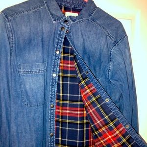 American Eagle jean jacket shirt
